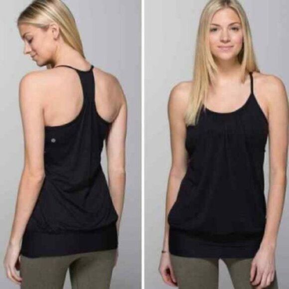 2 for $30 LULULEMON ATHLETICA No Limit Tank Black - Picture 7 of 7